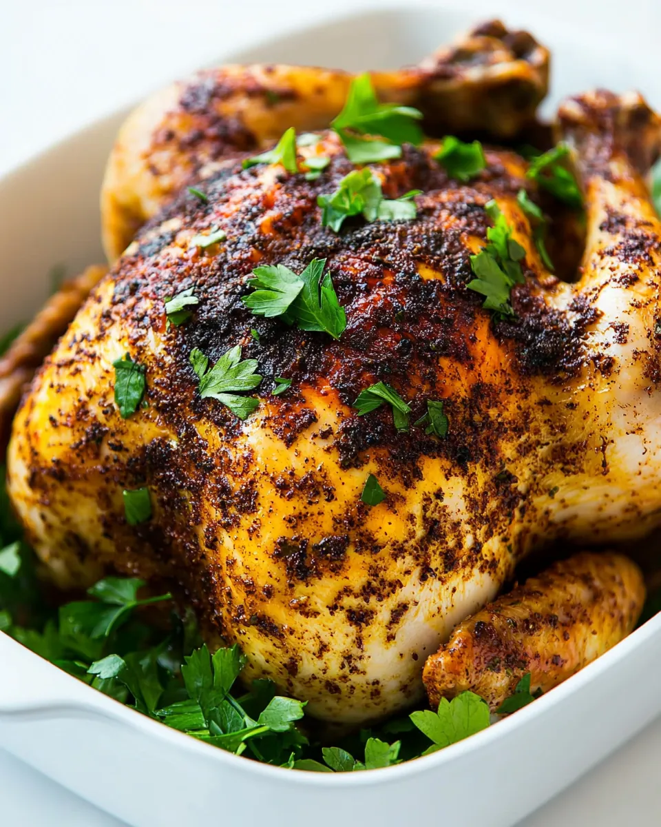 Slow Cooker Whole Chicken