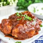 Slow Cooker Zesty BBQ Chicken