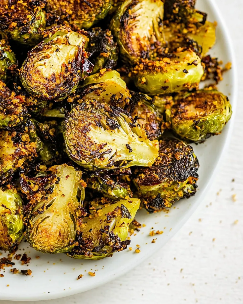 Smashed Brussels Sprouts