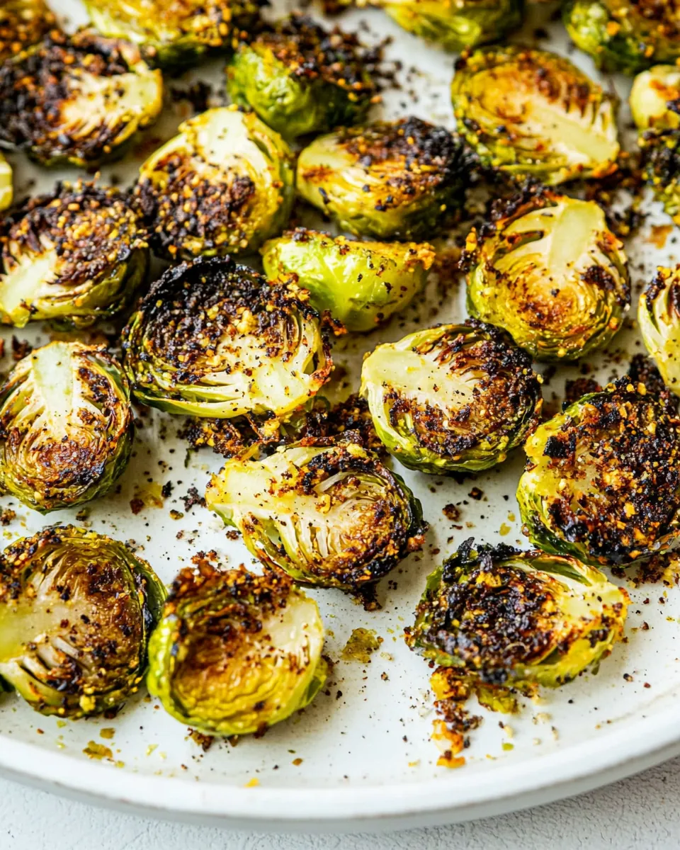 Smashed Brussels Sprouts