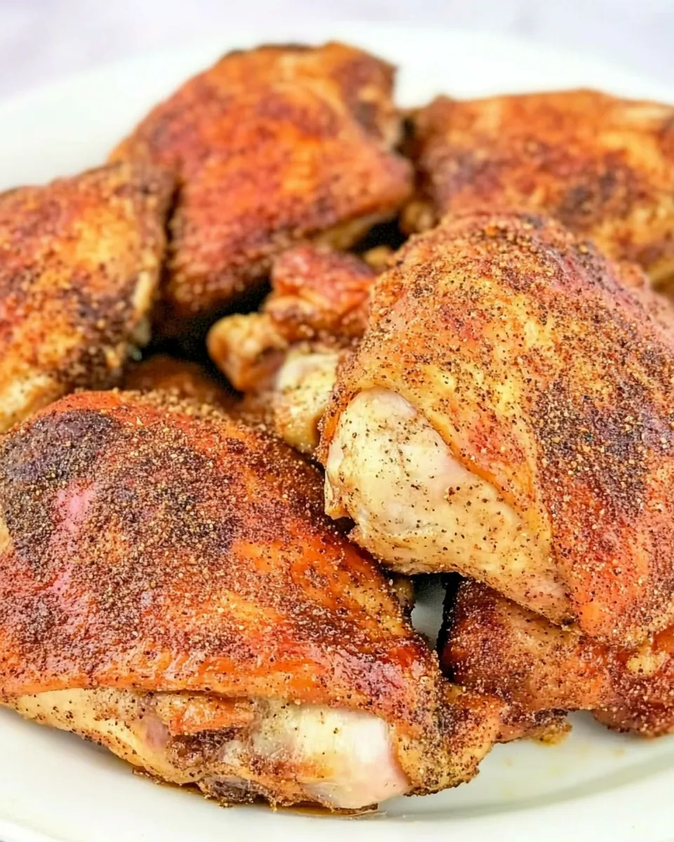 Smoked Chicken Thighs