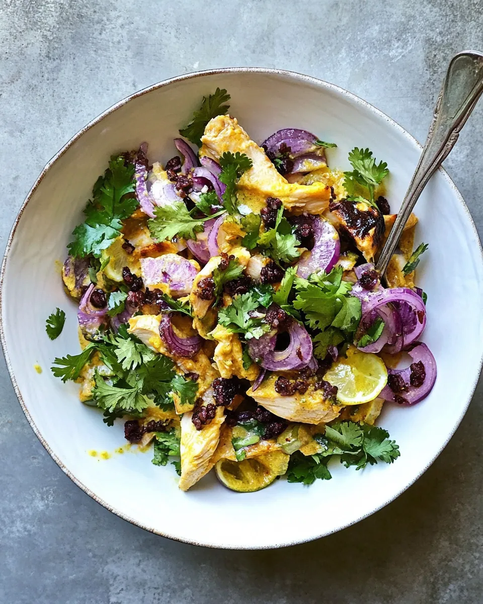 Smoked Curried Chicken Salad