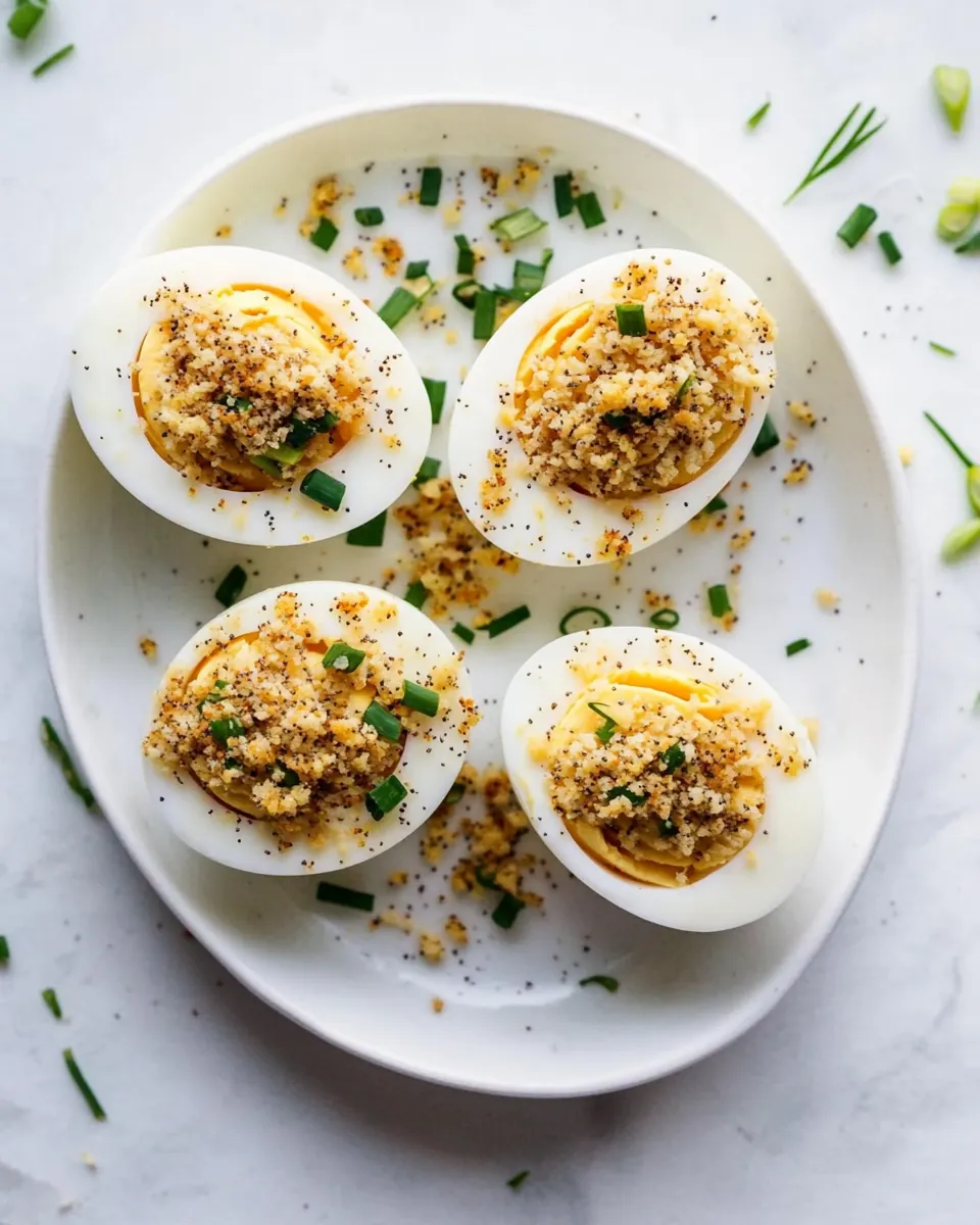 Smoked Salmon Deviled Eggs
