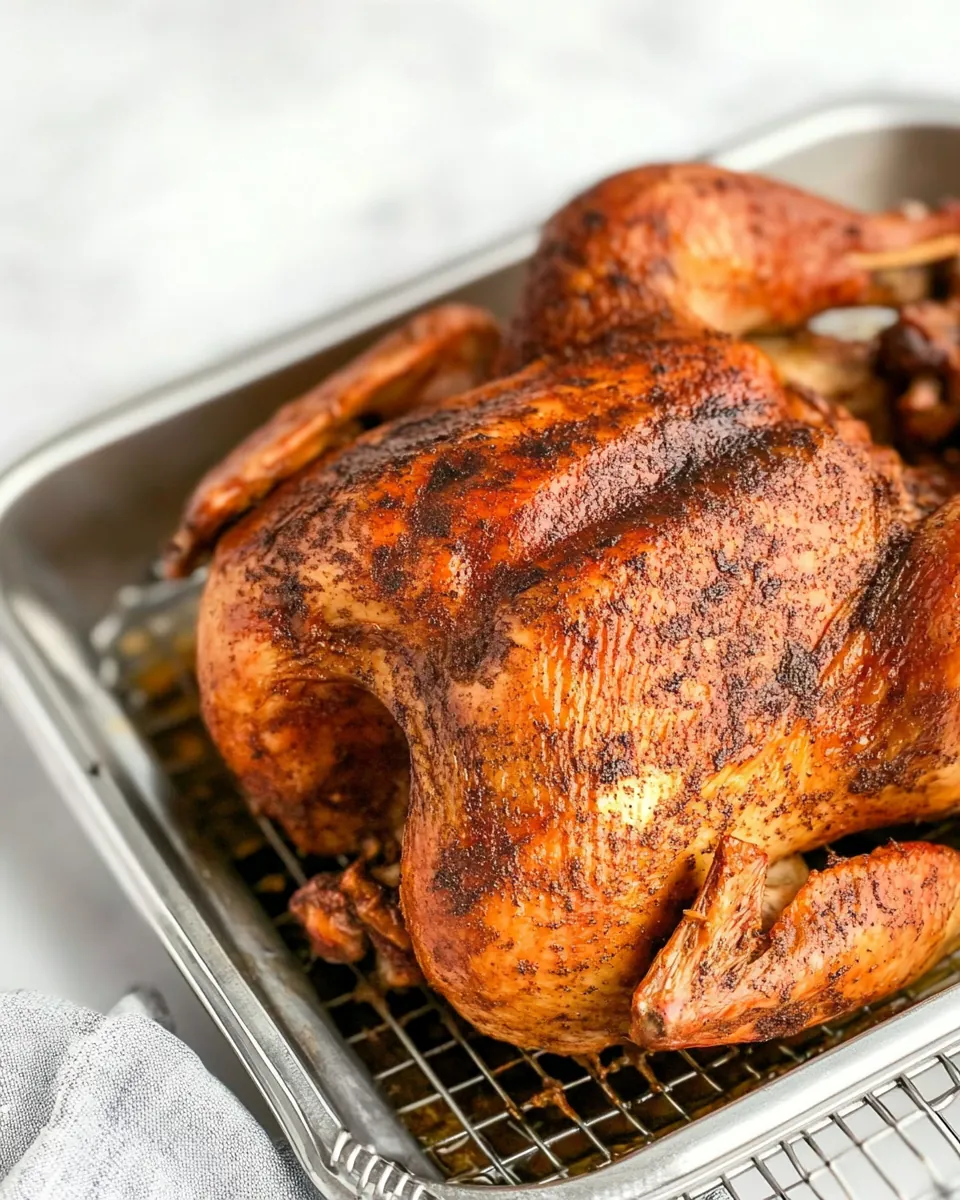Smoked Whole Chicken