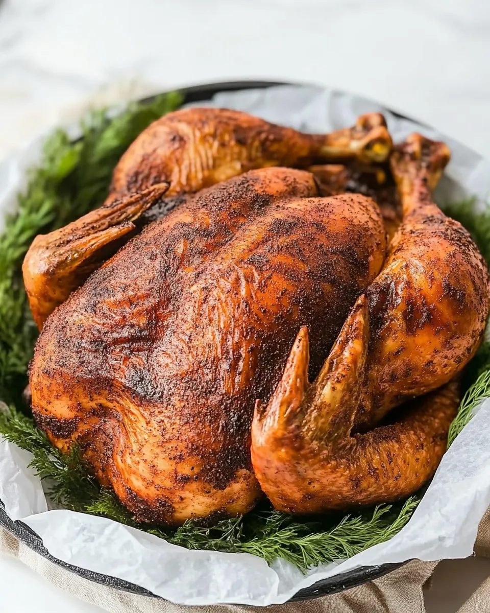 Smoked Whole Chicken