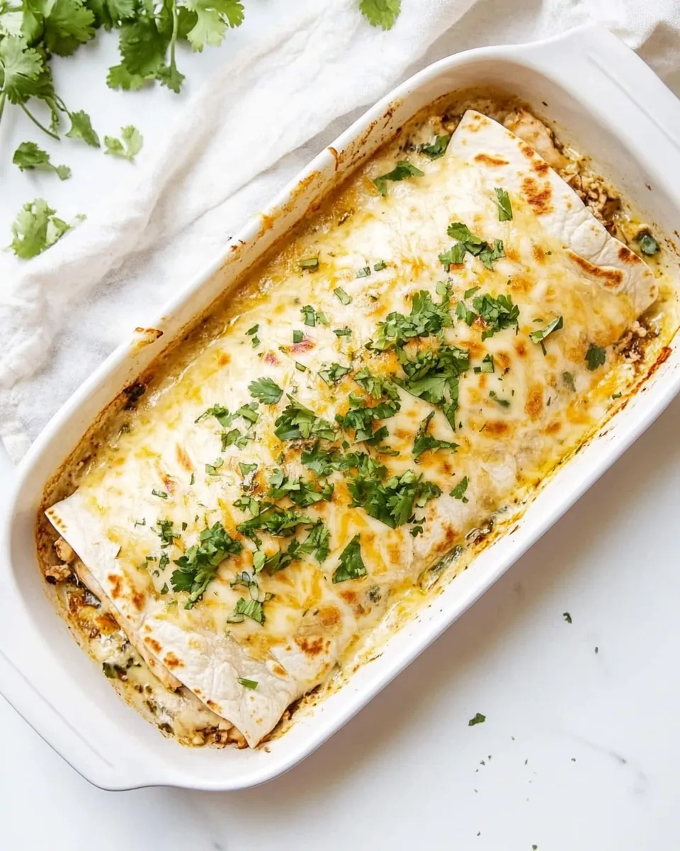 Smothered Green Chile Chicken Burritos