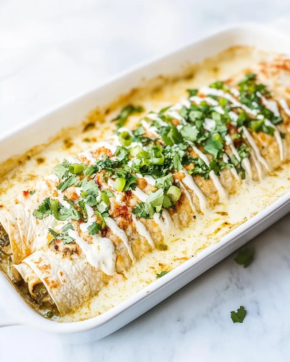 Smothered Green Chile Chicken Burritos