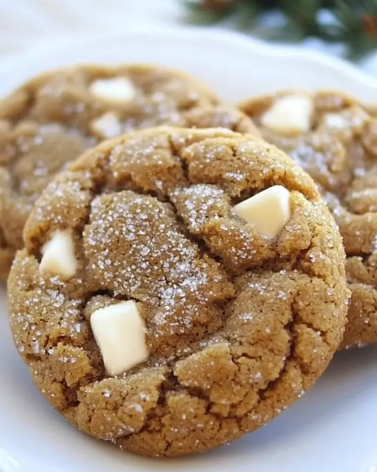 Soft Gingersnap Cookies