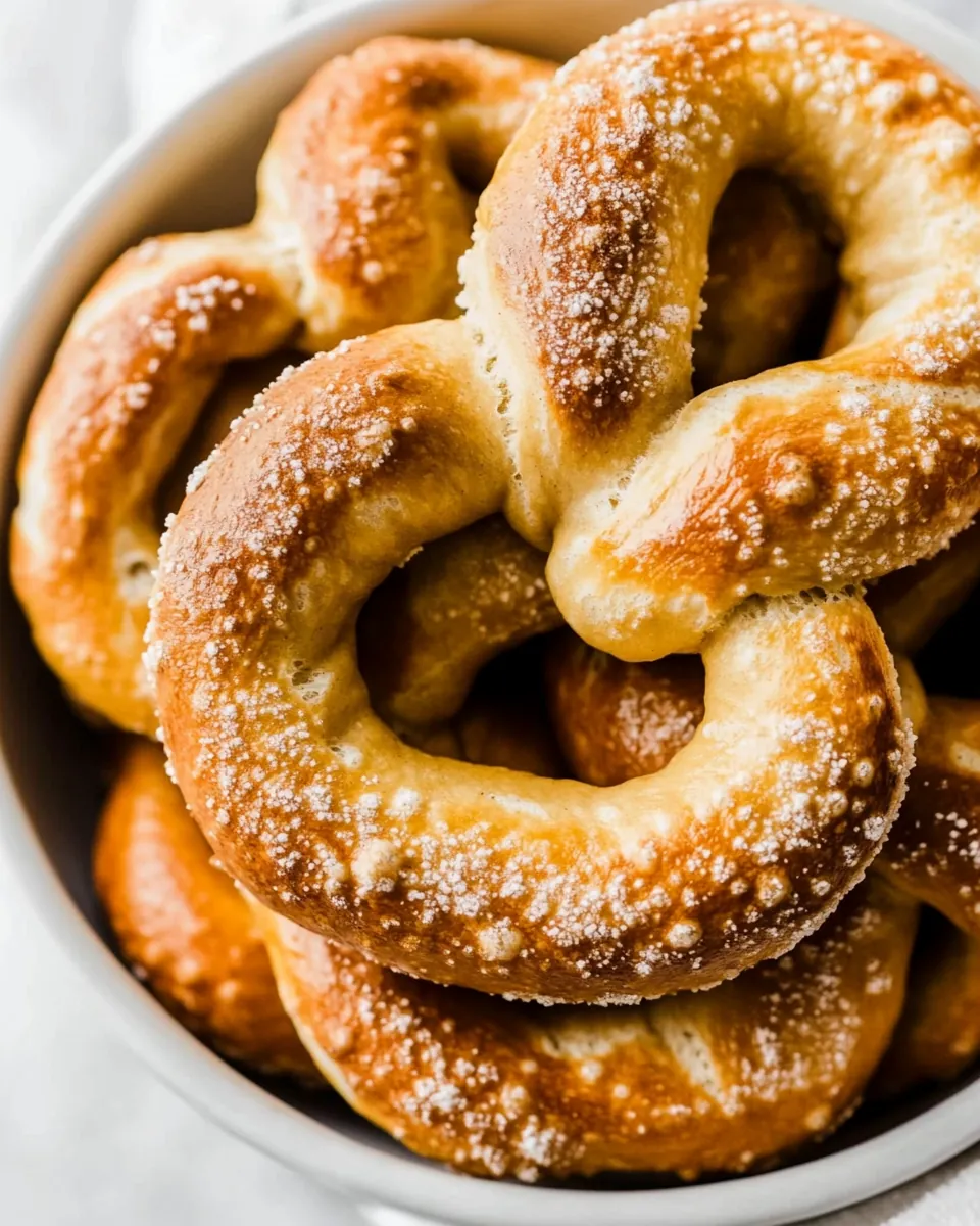 Soft Pretzel Recipe