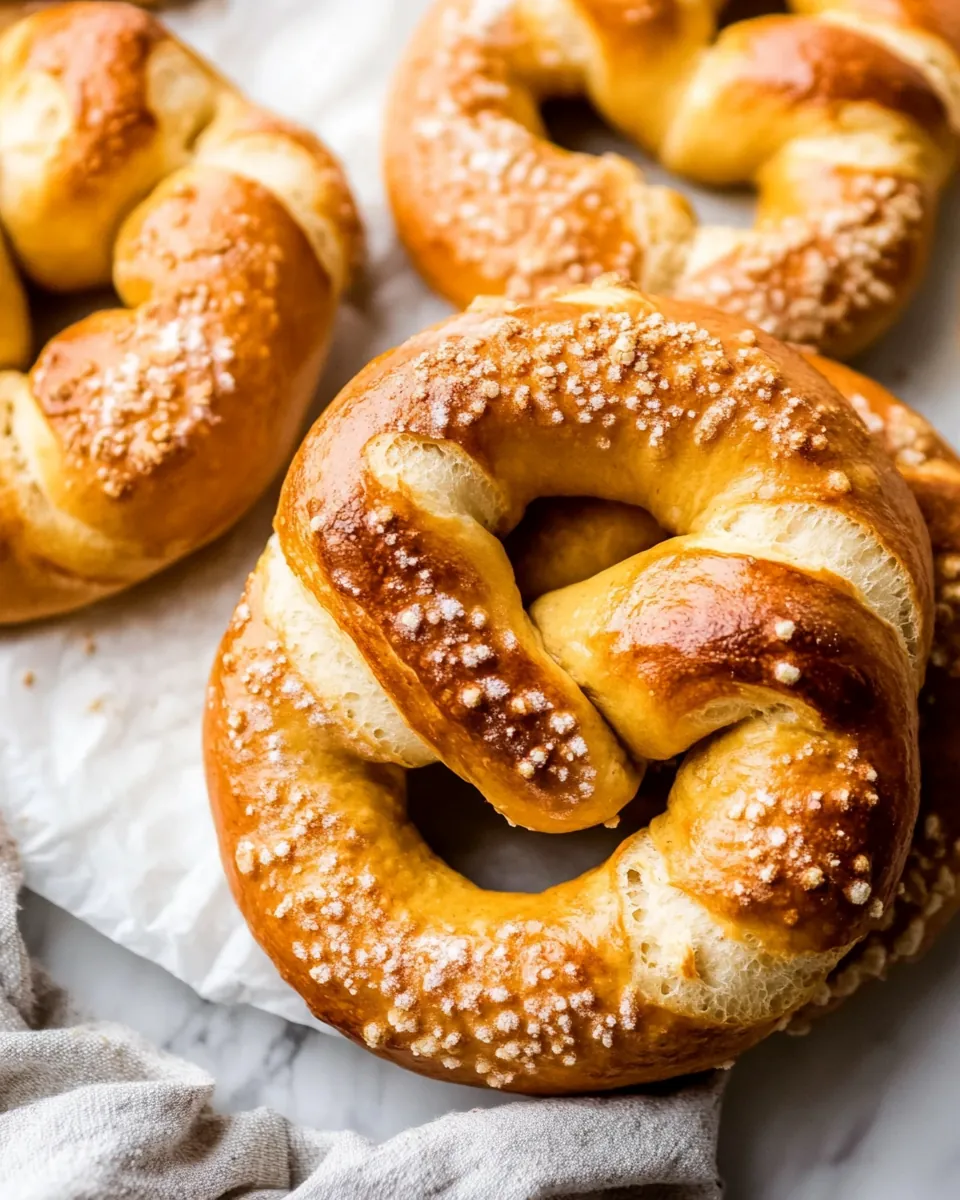Soft Pretzel Recipe