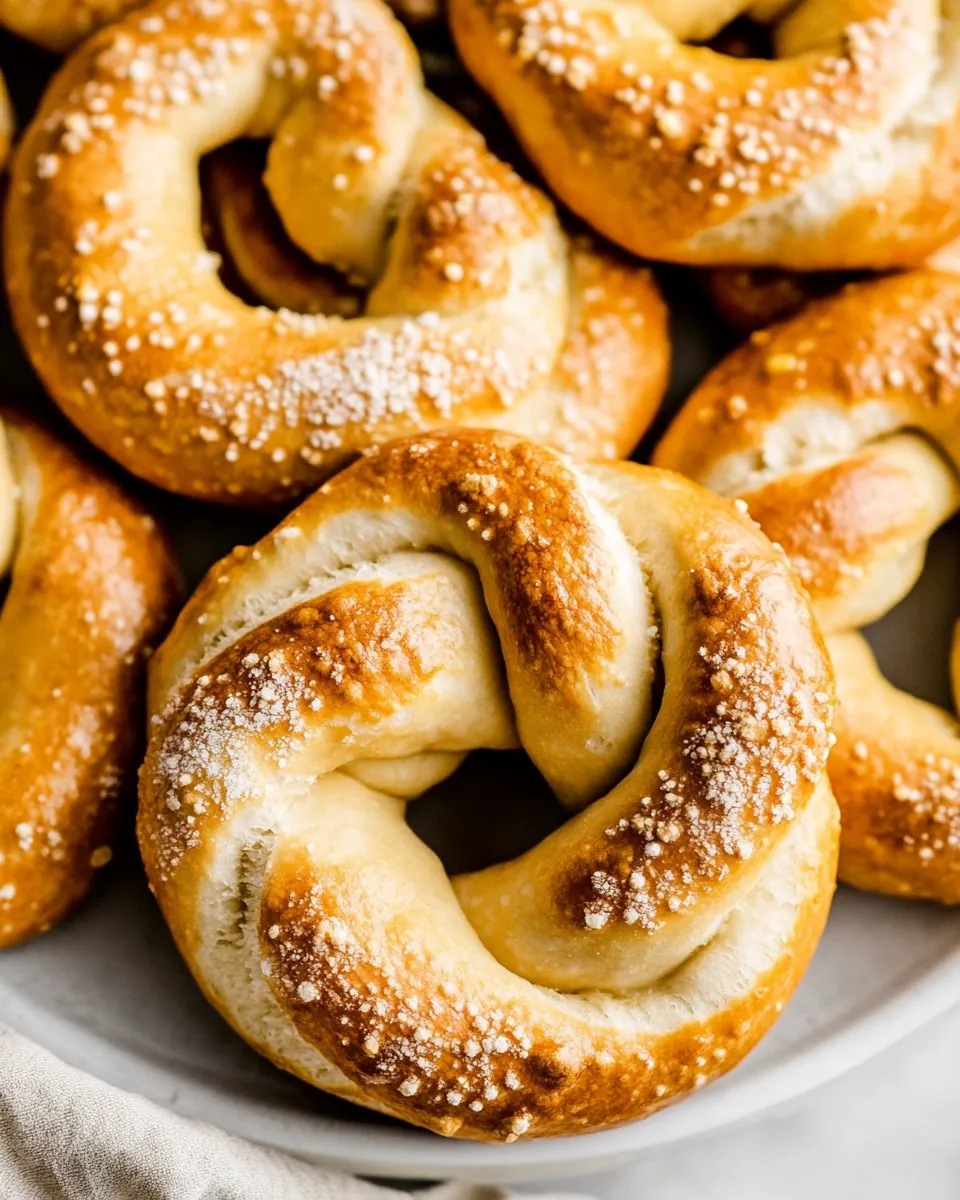 Soft Pretzel Recipe