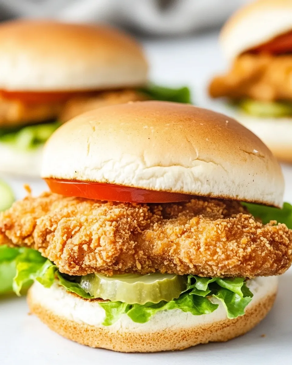Southern Fried Chicken Sliders