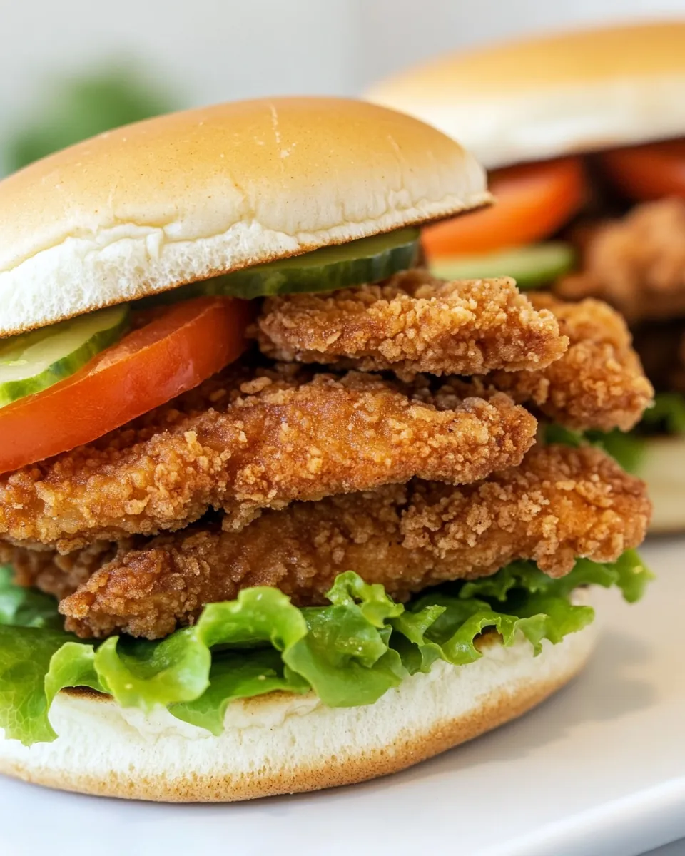 Southern Fried Chicken Sliders