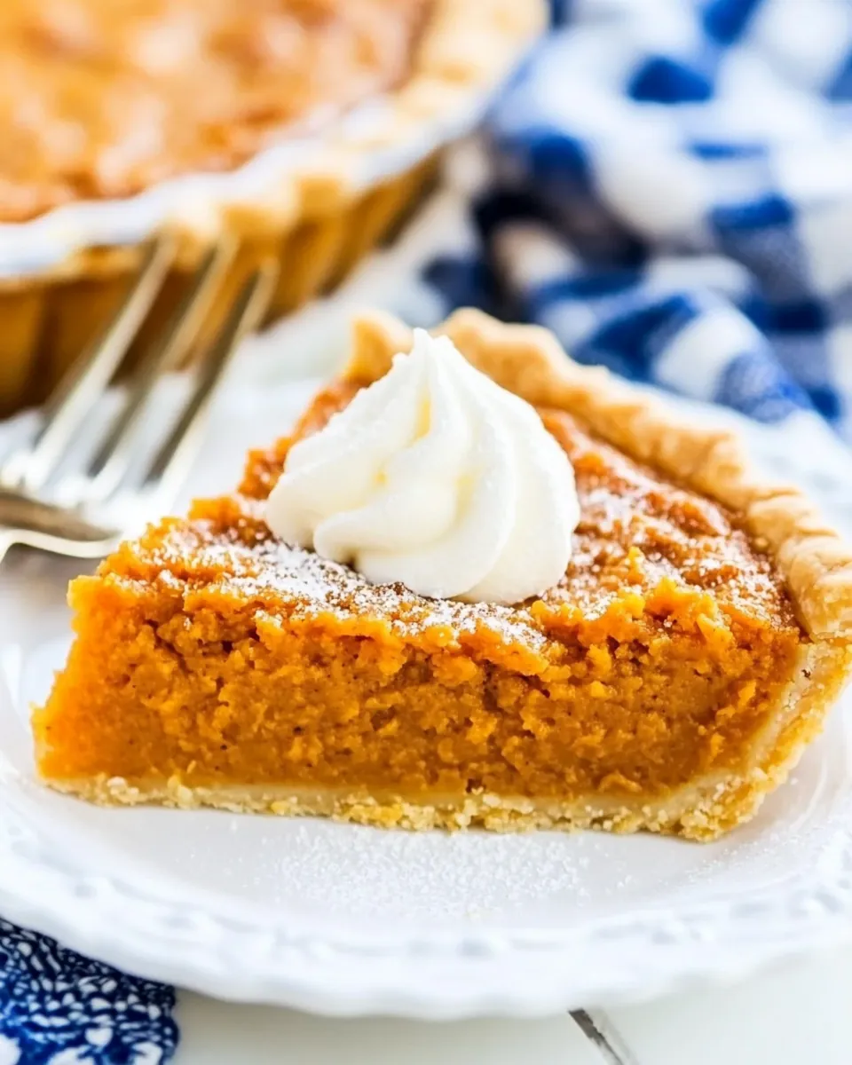 Southern Sweet Potato Pie