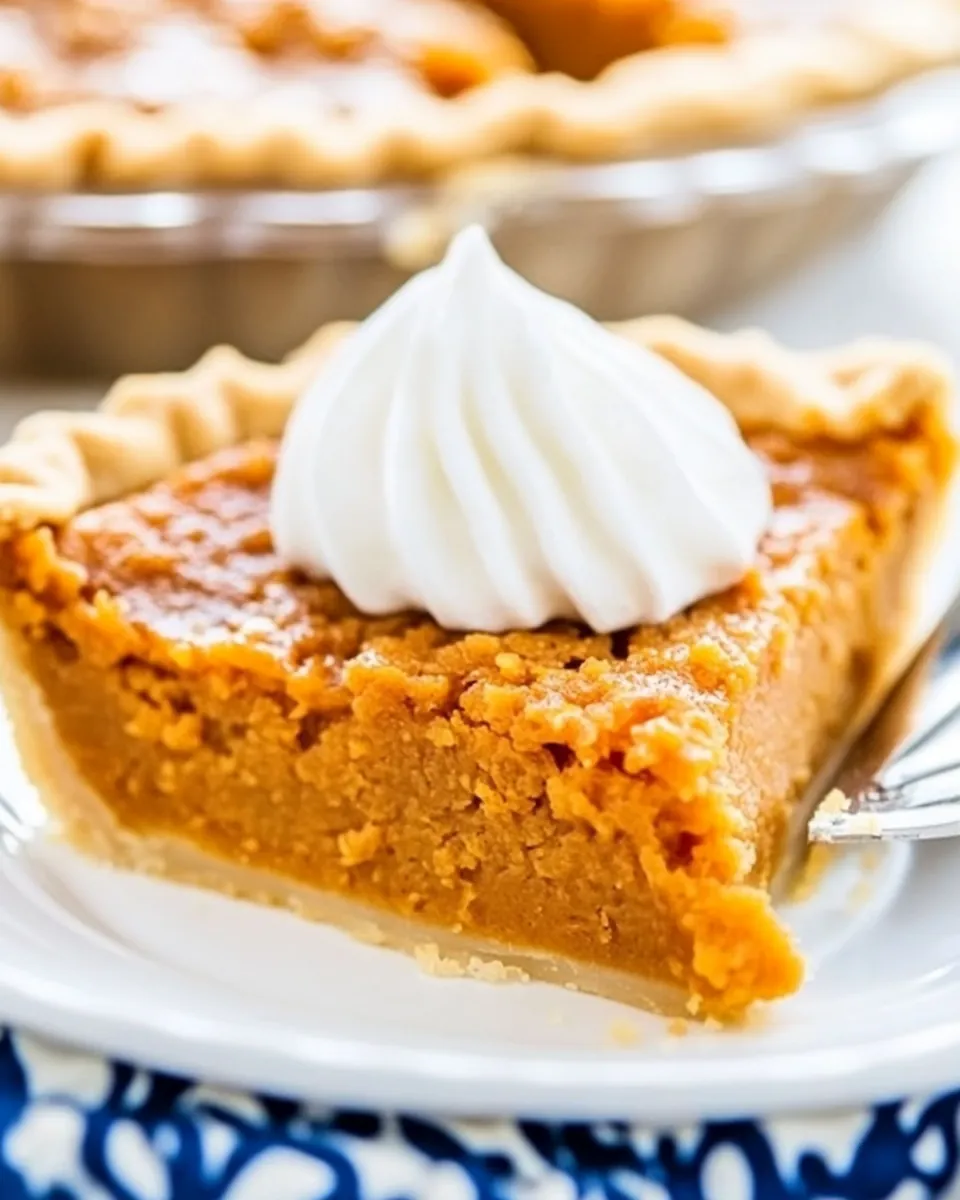 Southern Sweet Potato Pie