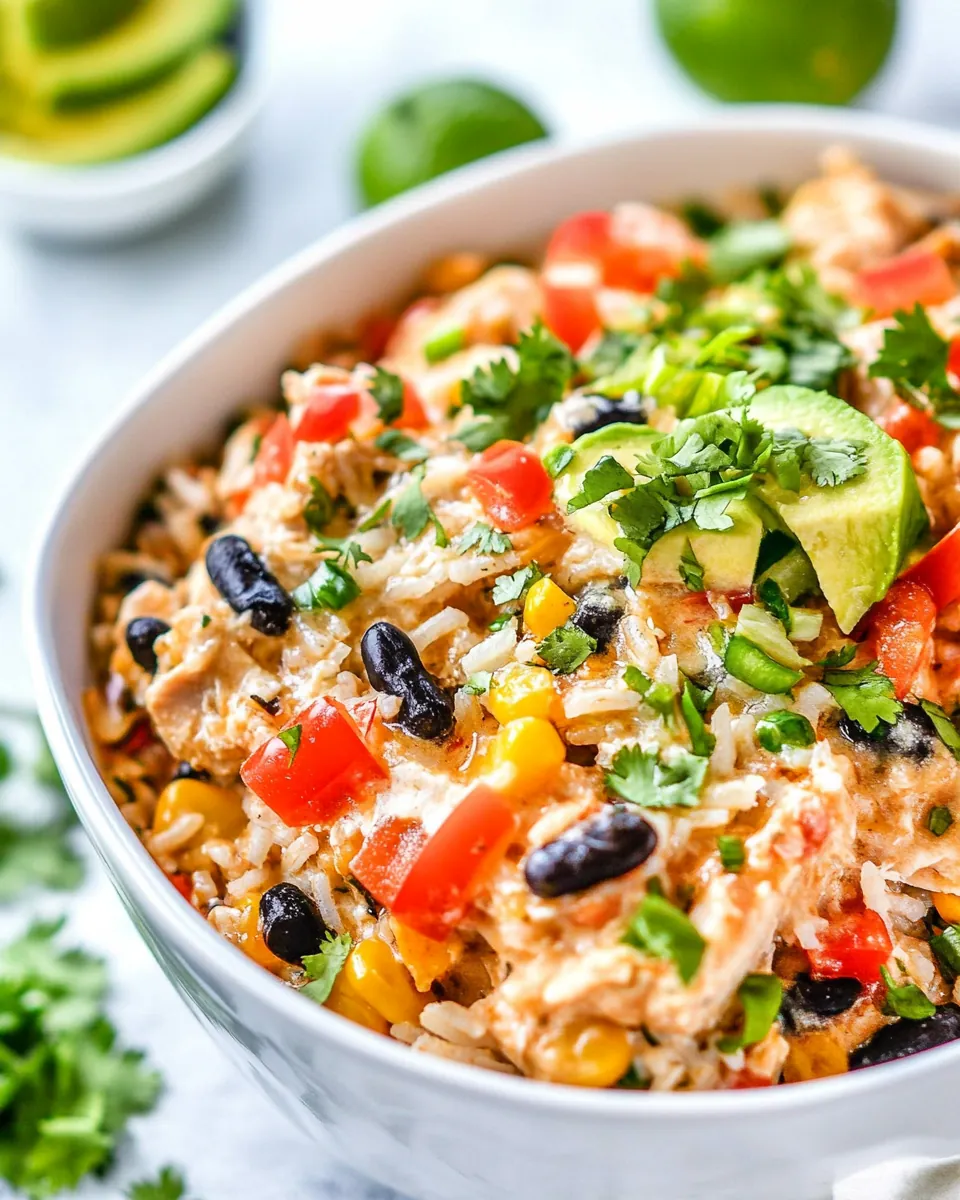 Southwestern Chicken And Rice