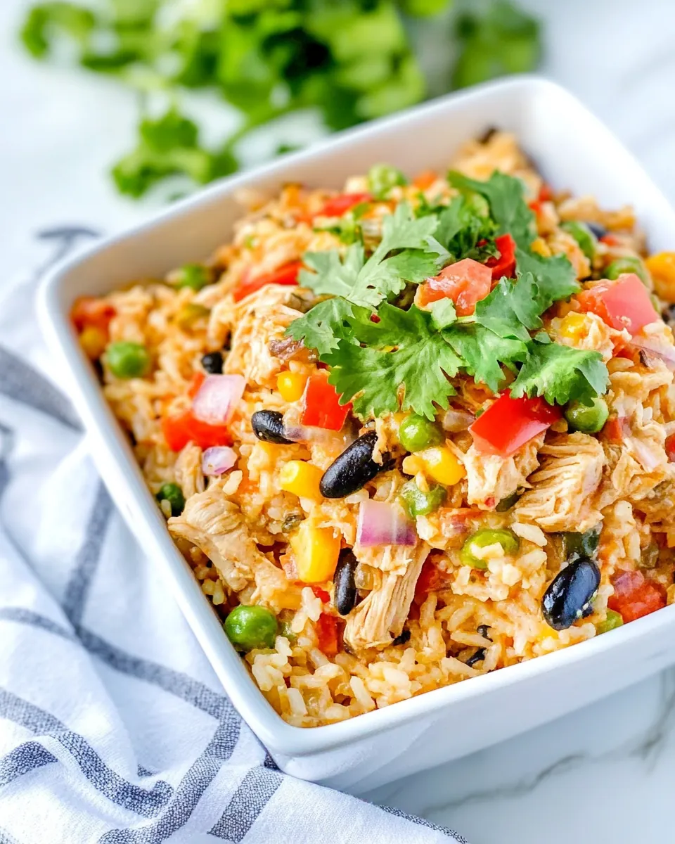 Southwestern Chicken And Rice