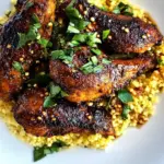 Soy and Honey Chicken with Couscous