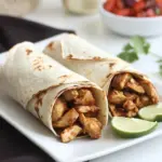 Spiced Chicken Shawarma Wraps