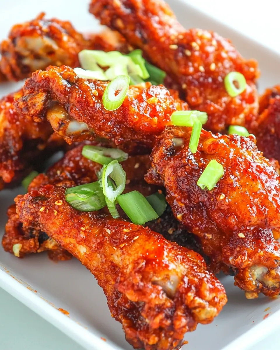 Spicy Asian Chicken Wings