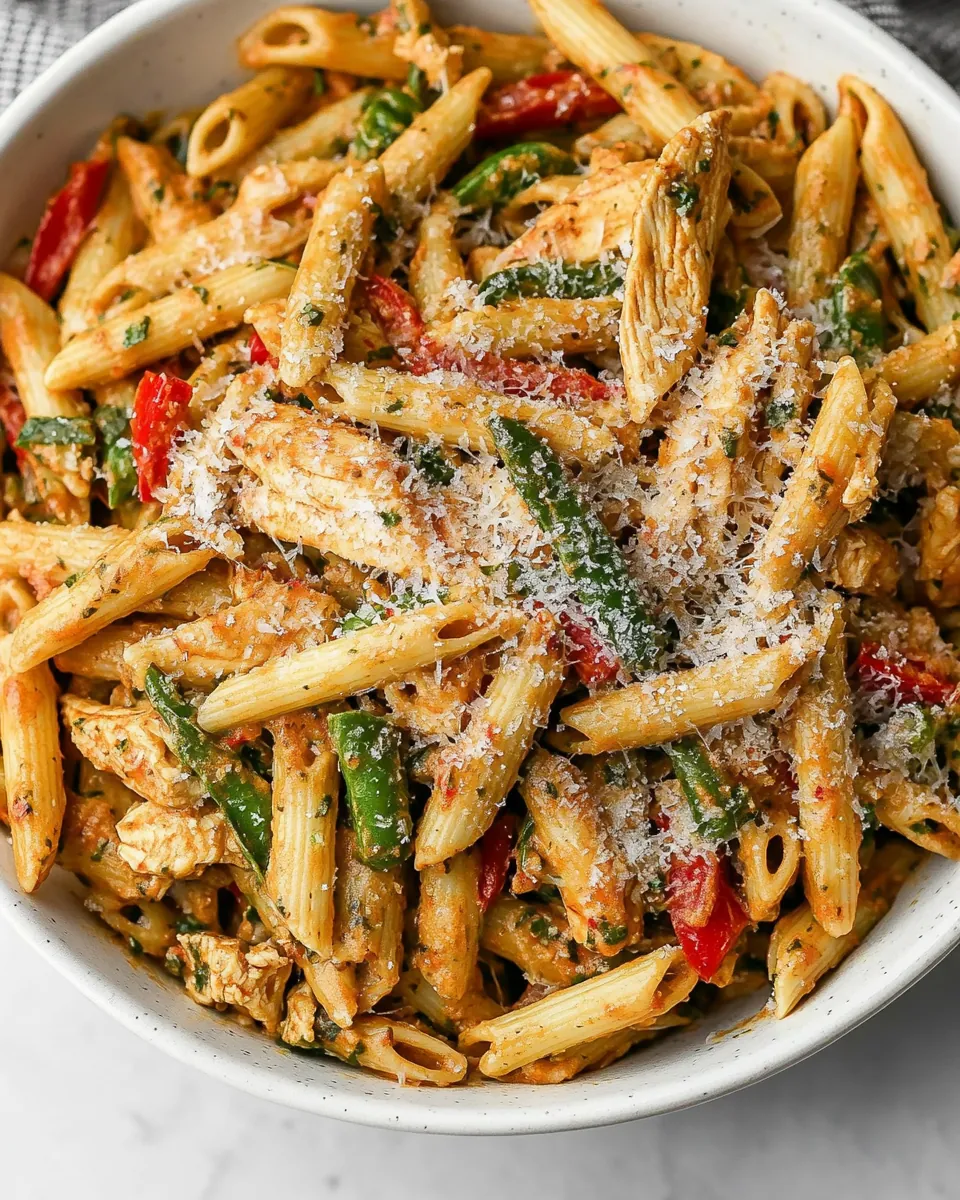 Spicy Chicken Chipotle Pasta
