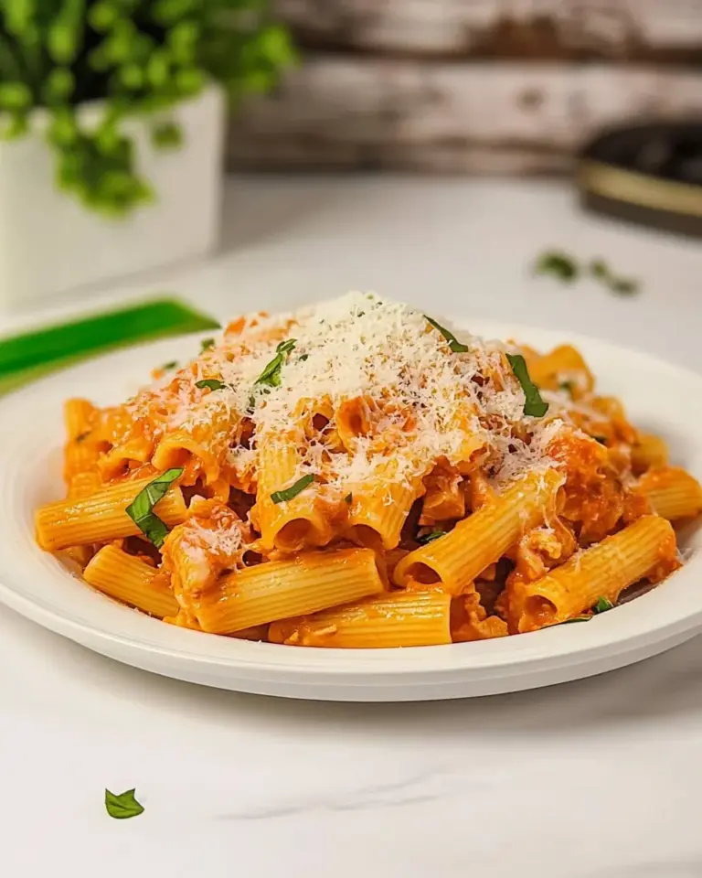 Spicy Chicken Rigatoni
