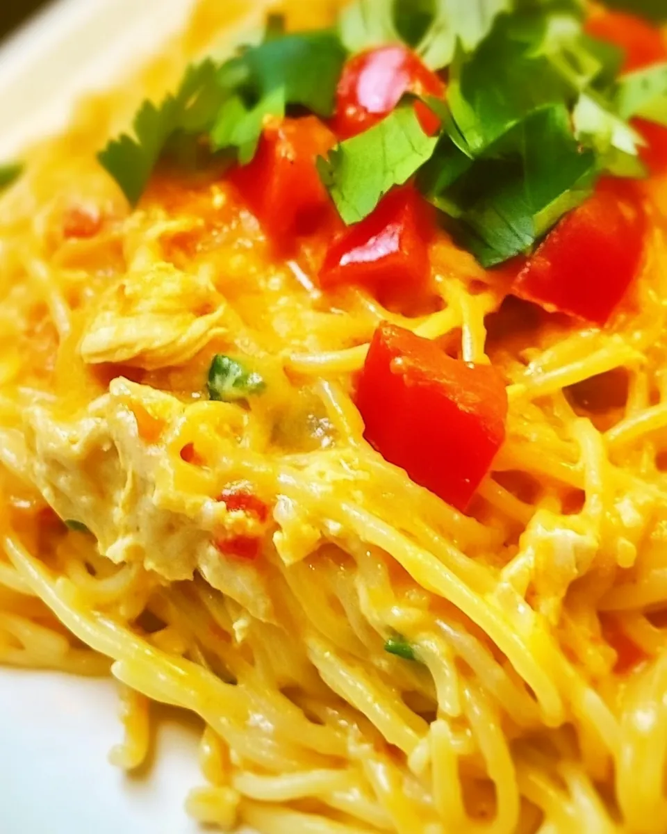 Spicy Chicken Spaghetti
