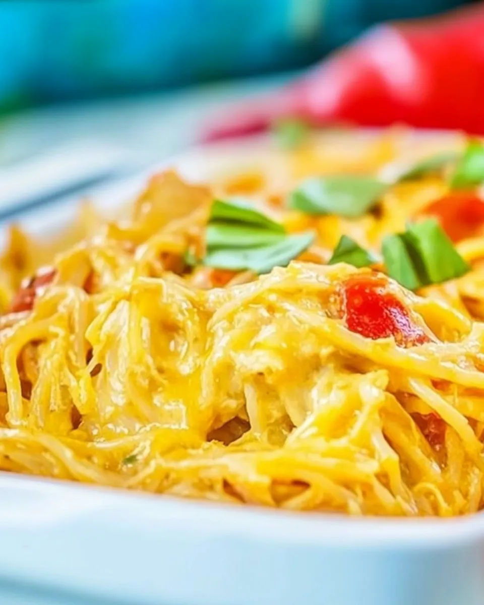 Spicy Chicken Spaghetti