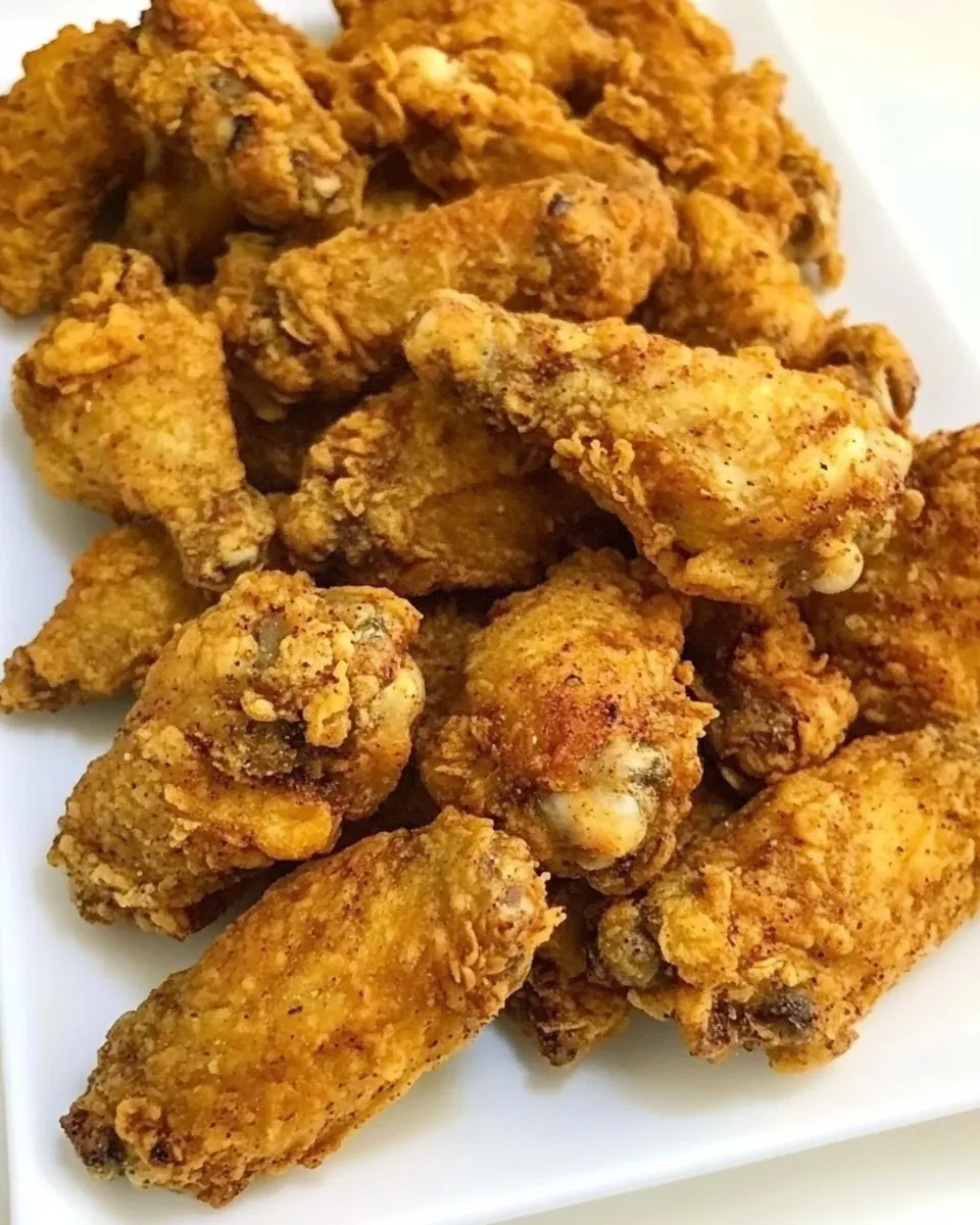 Spicy Fried Chicken Wings
