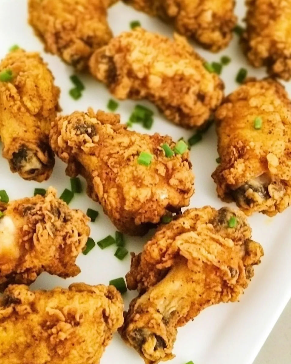 Spicy Fried Chicken Wings