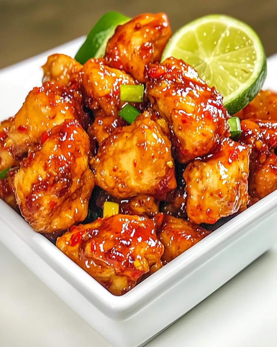 Spicy Honey Lime Chicken