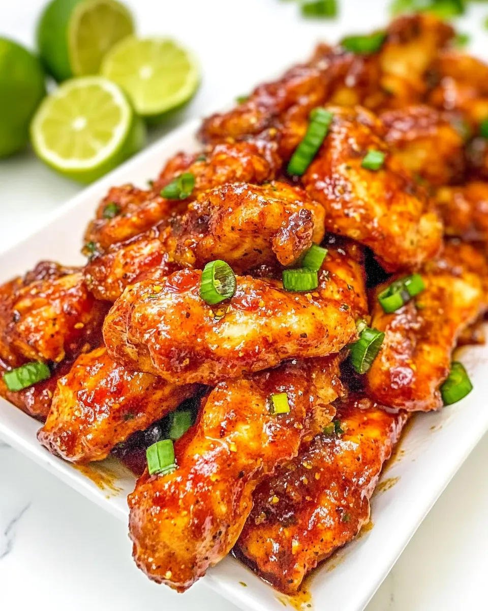 Spicy Honey Lime Chicken