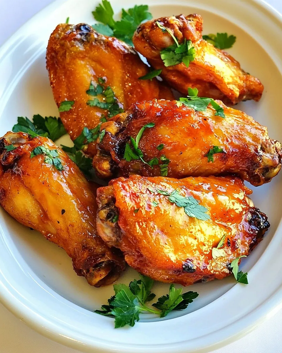 Spicy Middle Eastern Chicken Wings