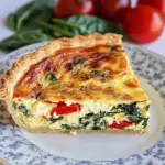 Spinach Feta Quiche