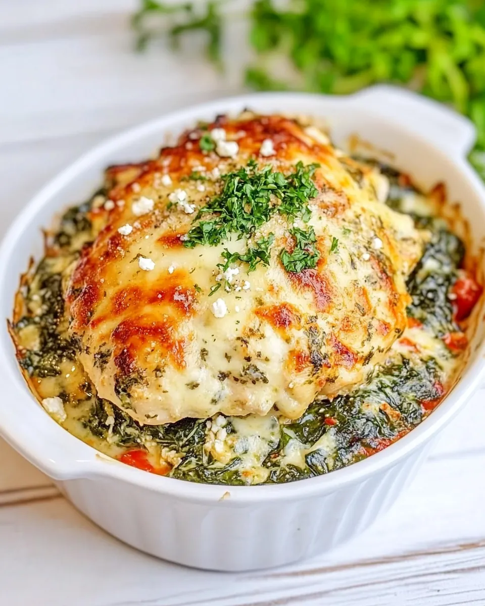 Spinach and Feta Chicken