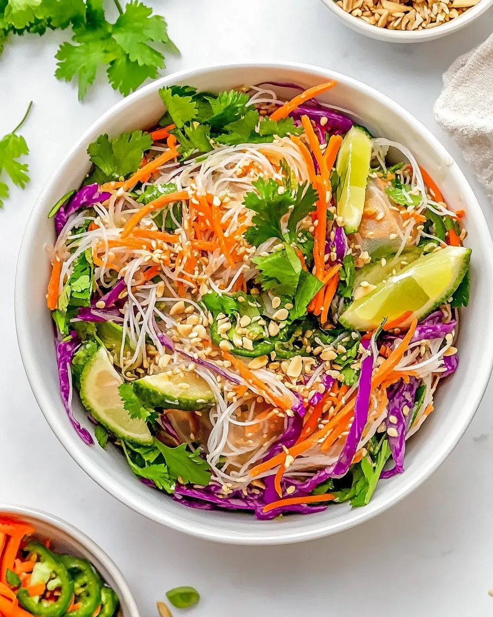 Spring Roll in a Bowl