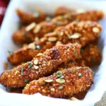 Sriracha Almond Crusted Chicken Strips