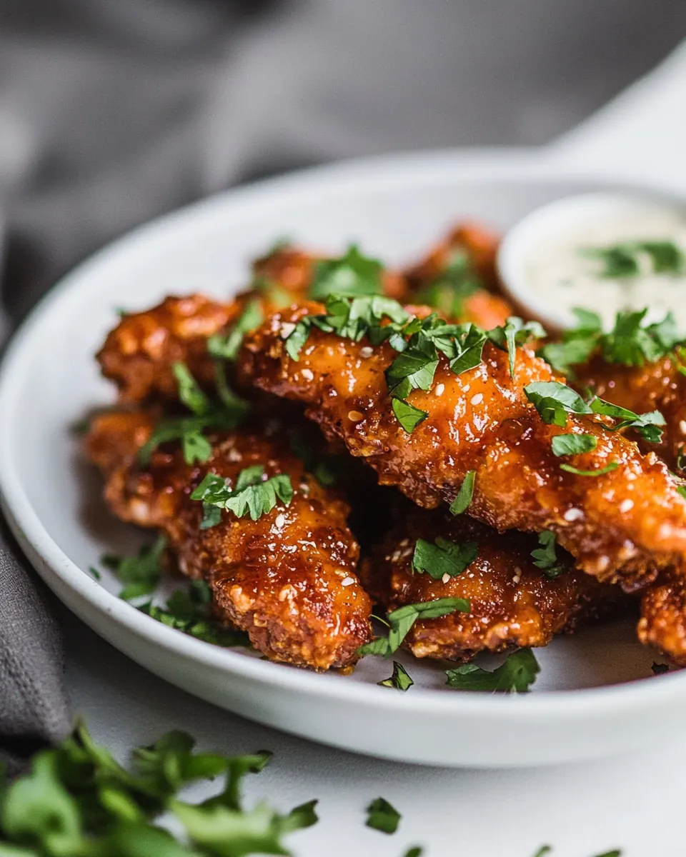 Sriracha Honey Chicken Tenders