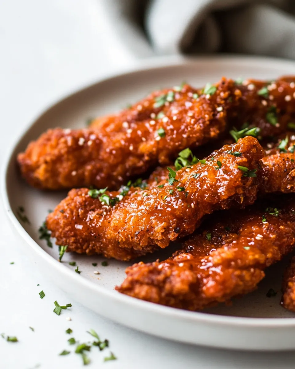 Sriracha Honey Chicken Tenders