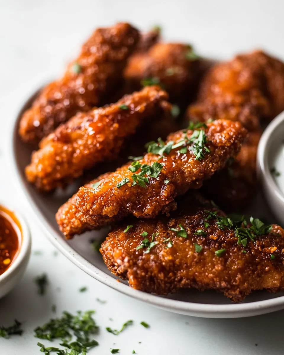 Sriracha Honey Chicken Tenders