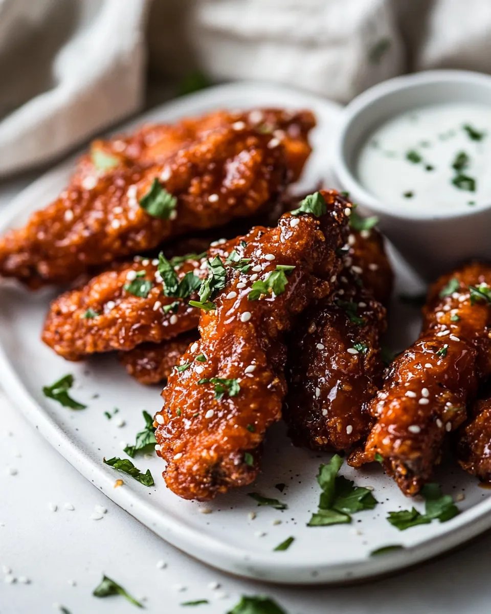 Sriracha Honey Chicken Tenders