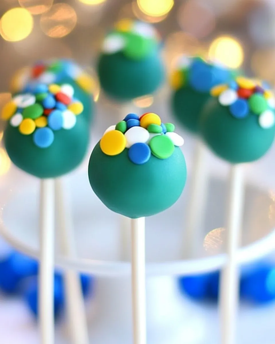 St Patricks Day Cake Pops