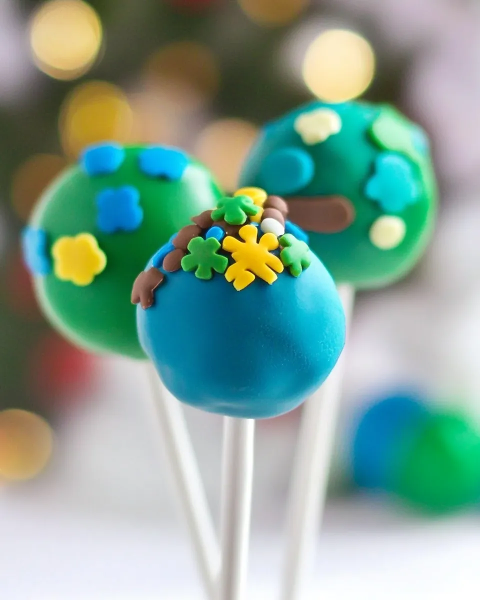 St Patricks Day Cake Pops