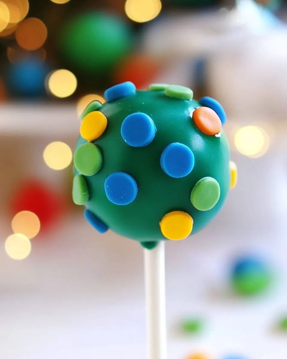 St Patricks Day Cake Pops