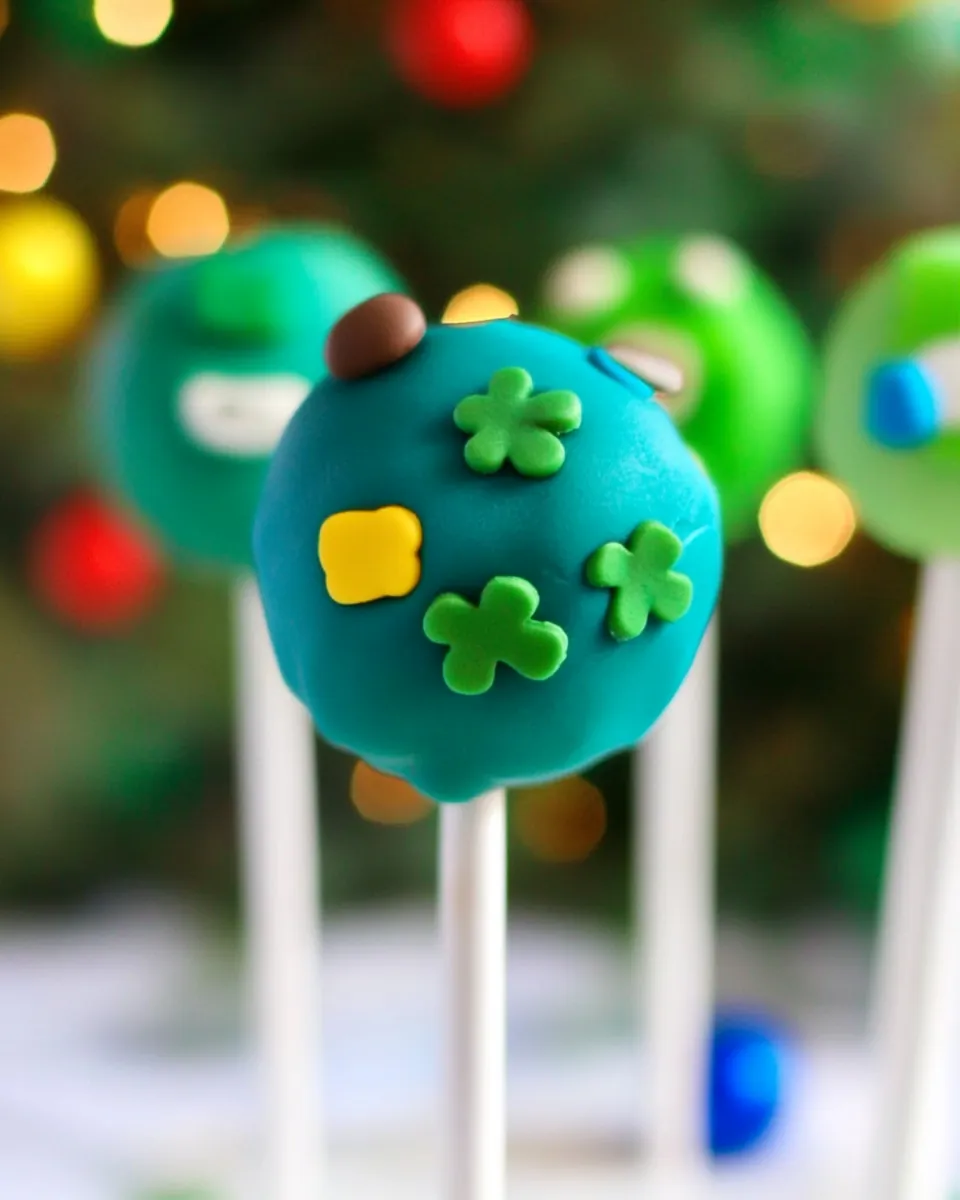 St Patricks Day Cake Pops