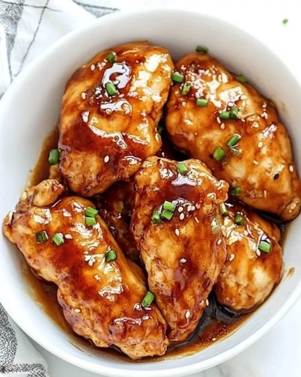 Sticky Asian Chicken