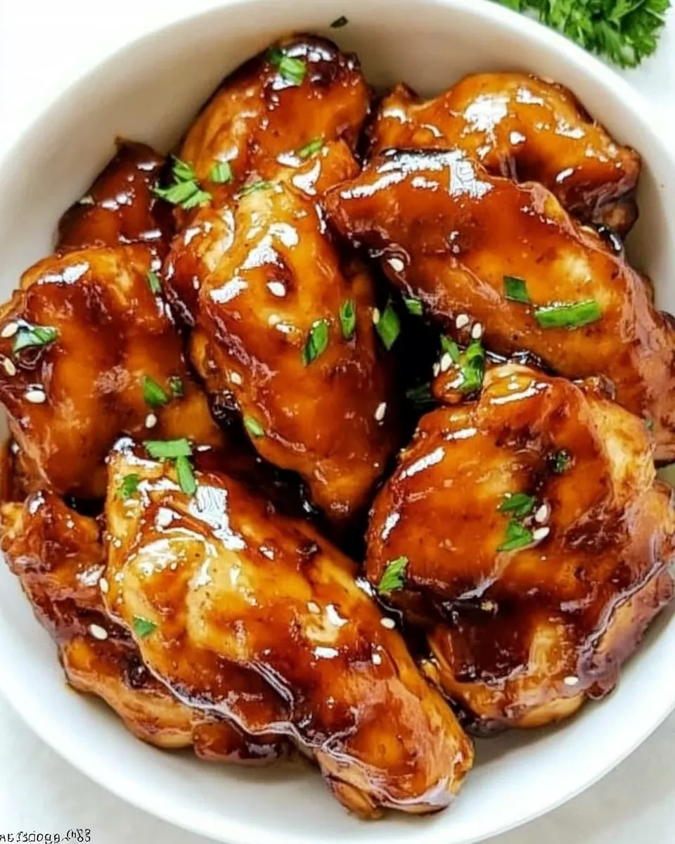 Sticky Asian Chicken