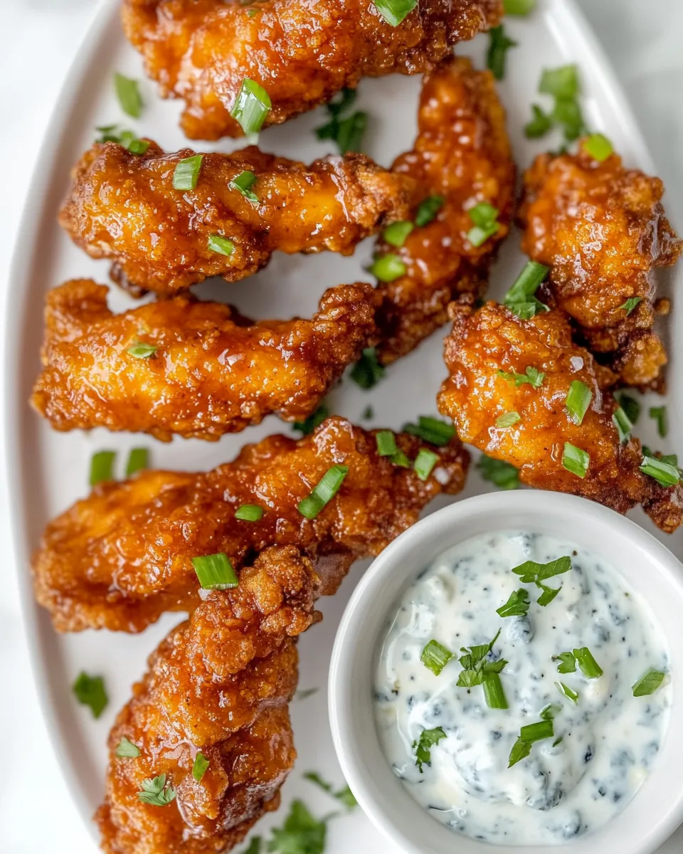 Sticky Chicken Fingers