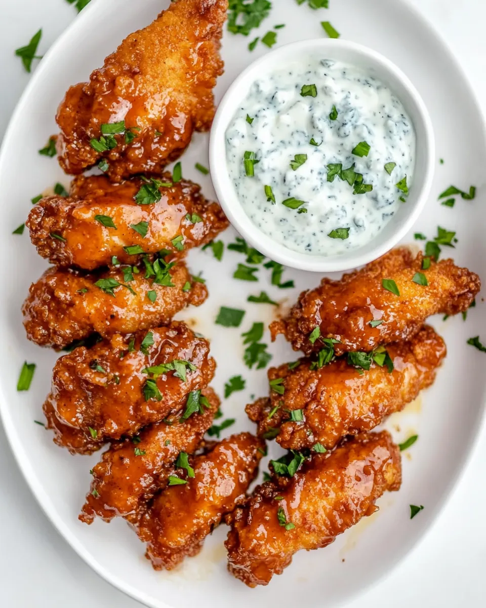 Sticky Chicken Fingers