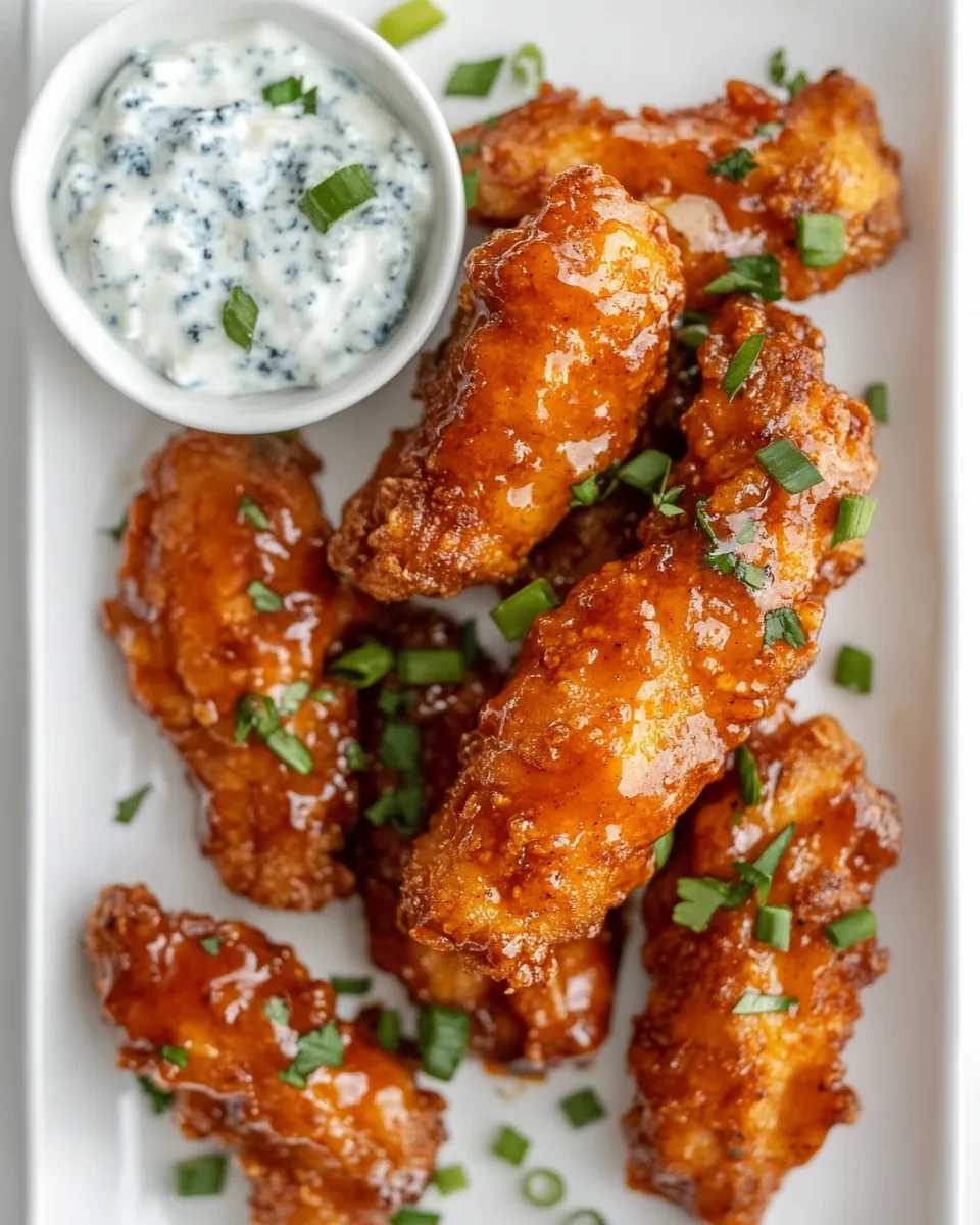 Sticky Chicken Fingers
